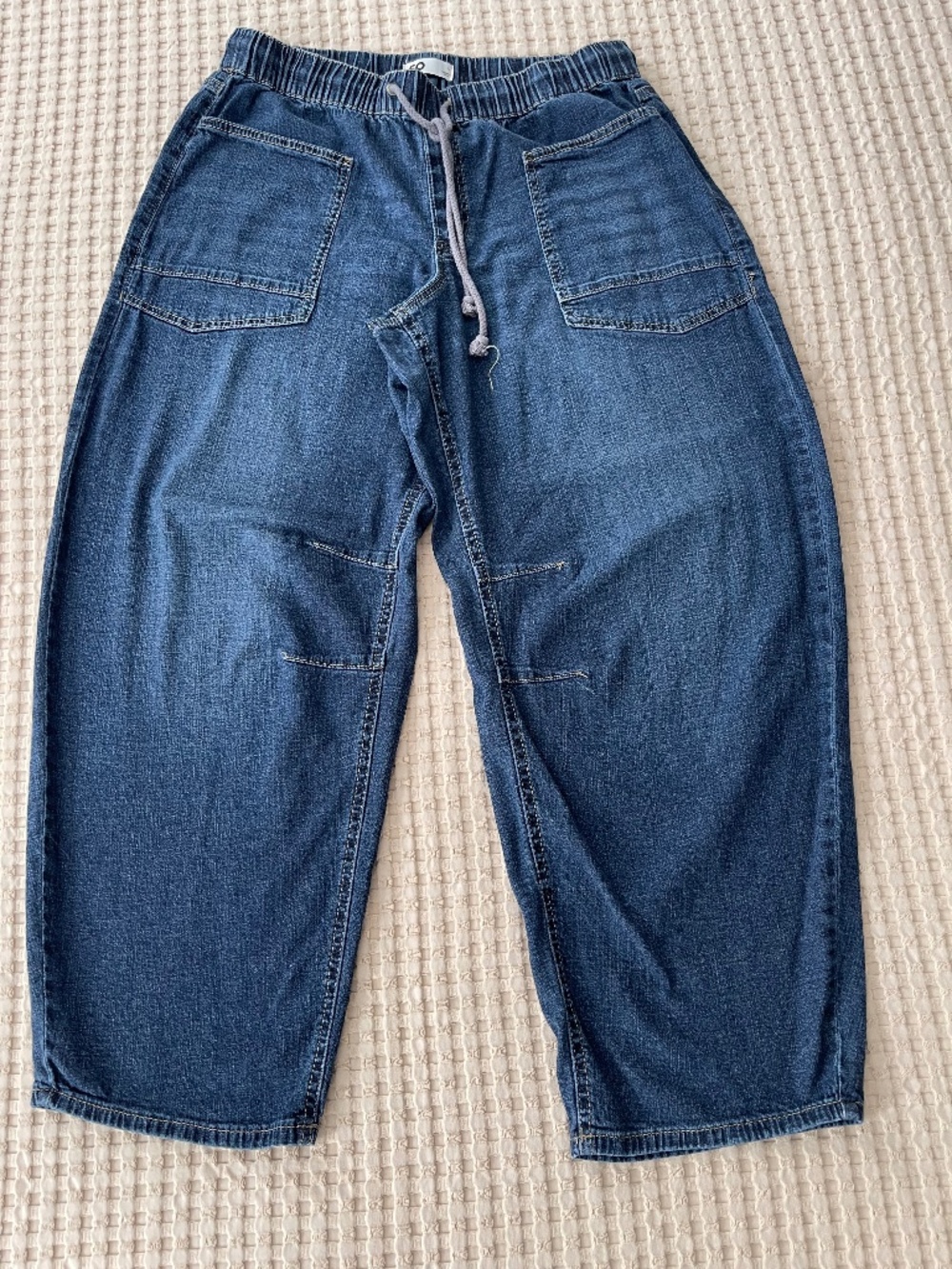 SO Barrel Jeans Women's Size L Wide Leg Denim Kohl's